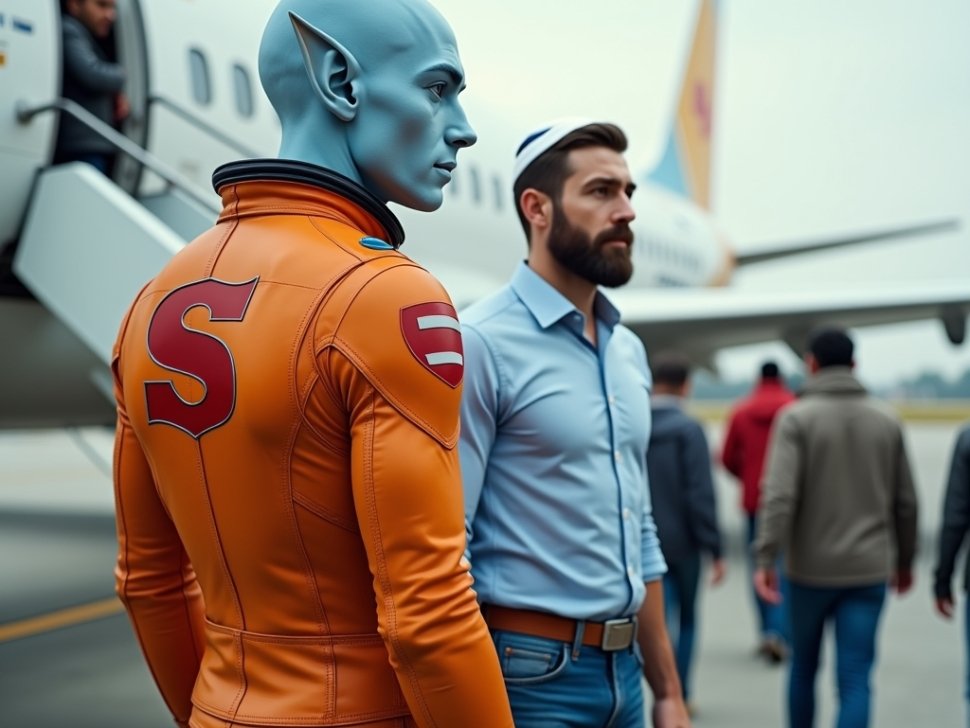 shalzed and simon at South African airport