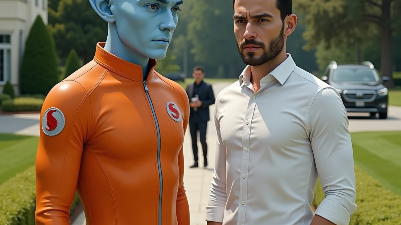 Shalzed and Simon at Mar-a-Lago