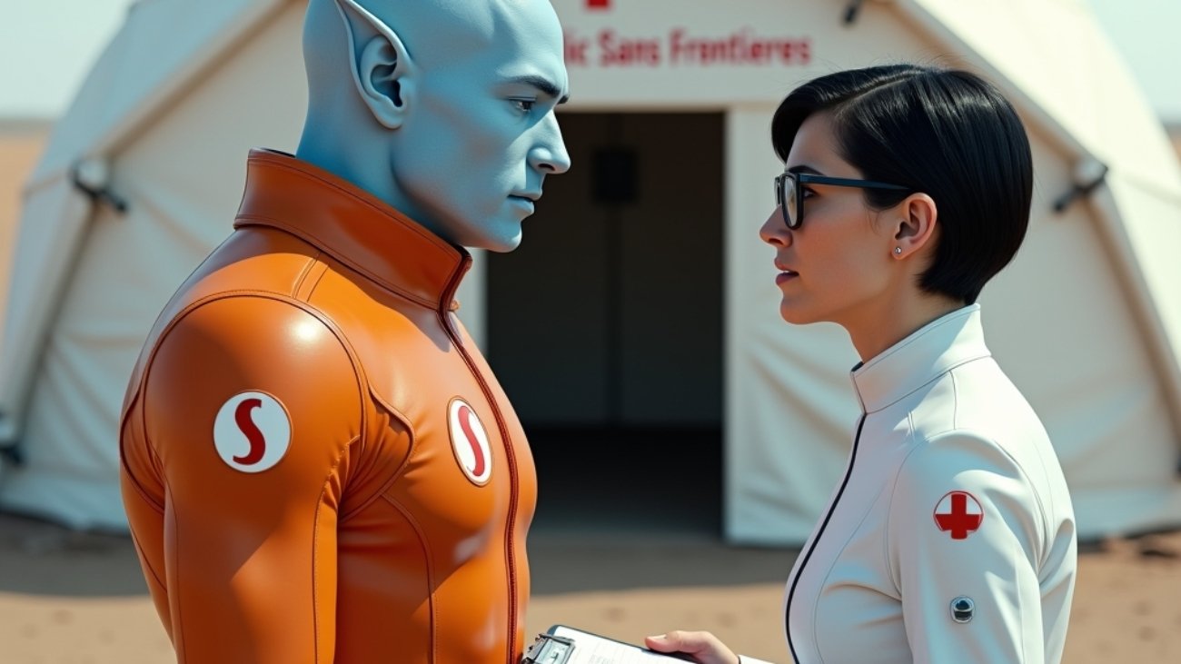 shalzed with Doctors Without Borders in Gaza