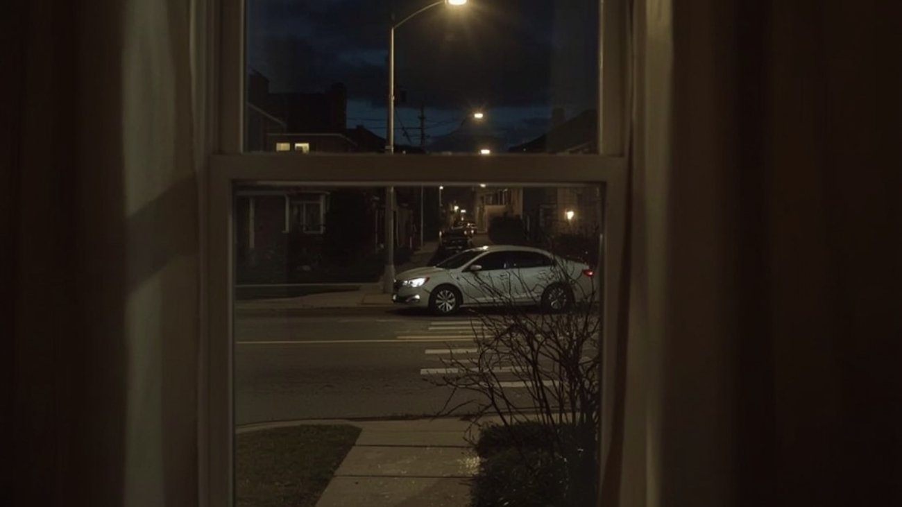 The noise outside