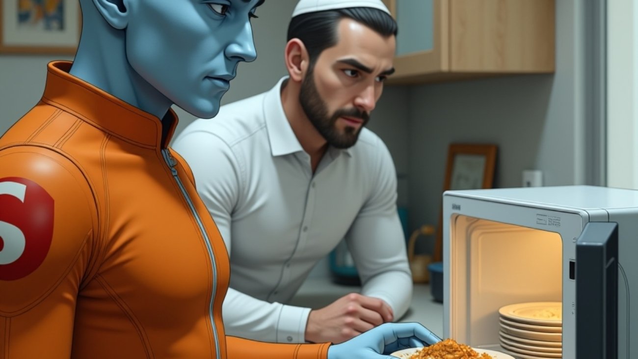 Shalzed and Simon plates in  microwave