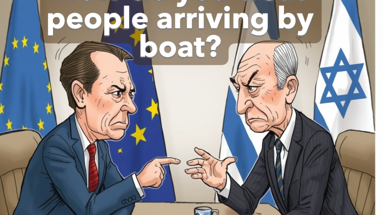 how do you treat people arriving by boat