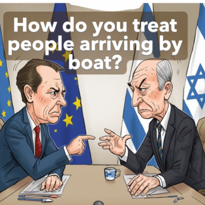 how do you treat people arriving by boat
