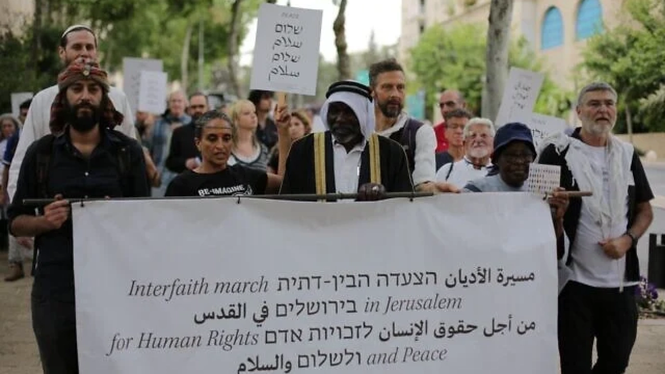 Jerusalem interfaith march