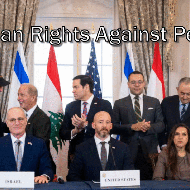 Human Rights against peace