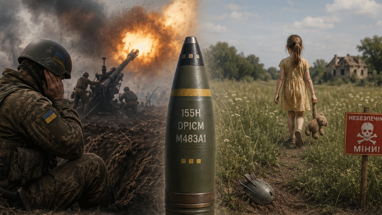 ukraine cluster munitions